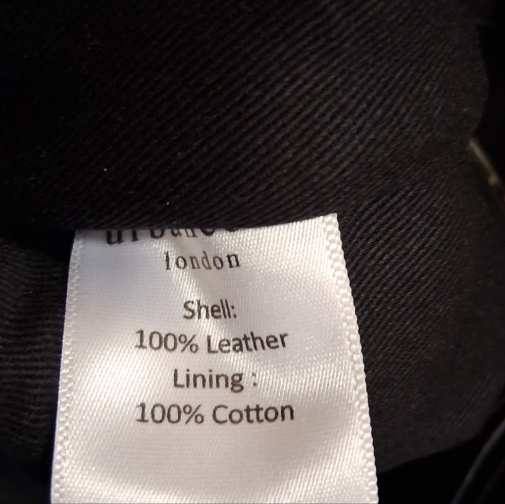 Urbancode London 100% Leather Handbag Black - Picture 9 of 9